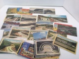 Vintage post cards: PA Turnpike and Mining
