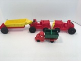 Plastic HUBLEY earth mover,plastic coal truck