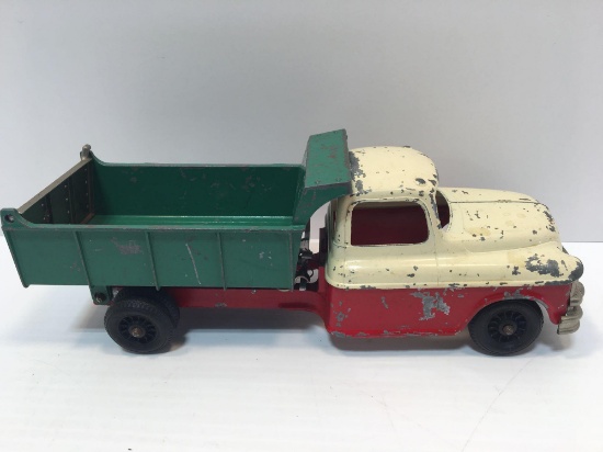 Vintage metal HUBLEY dump truck(494)