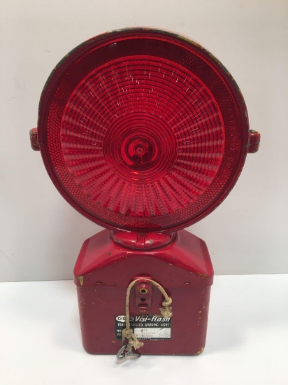 Vintage DIETZ VISI FLASH Transistorized warning light