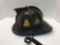 Vintage leather fire helmet