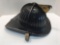 Vintage metal CAIRNS fire helmet