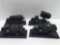 Handcrafted BLACK DIAMONDS Pioneer Tunnel wooden coal truck models