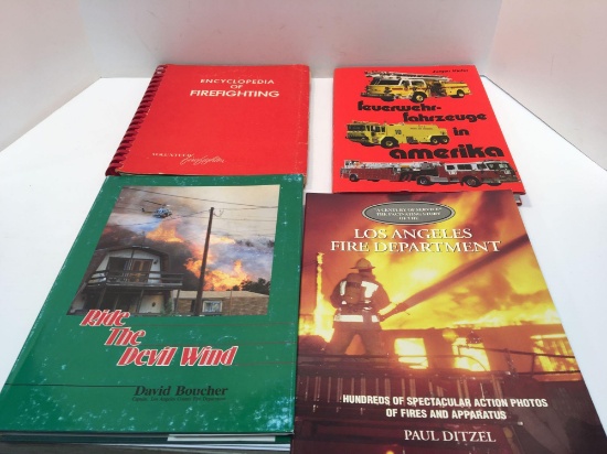 Fire fighting themed books