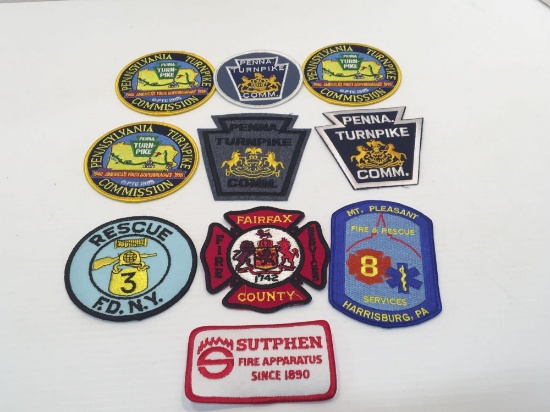Emergency services/utilities shoulder patches