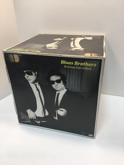 Advertising cardboard cube(BLUES BROTHERS BRIEFCASE FULL OF BLUES)