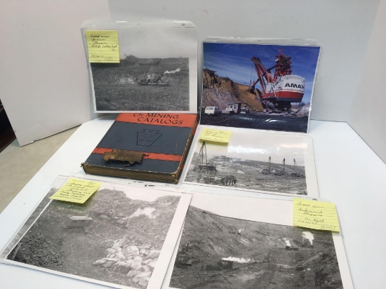 Mining pictures,mining book,ASPLUNDH belt buckle