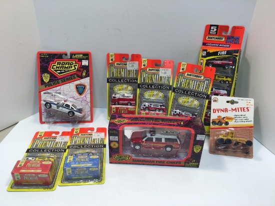 MATCHBOX and ROAD CHAMPS die cast emergency vehicles