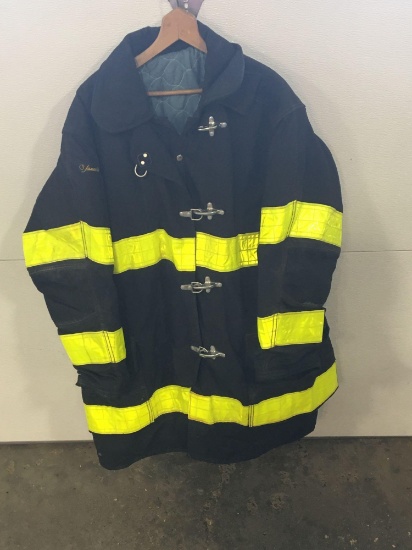 JANESVILLE firefighter coat(size 50;FDNY)