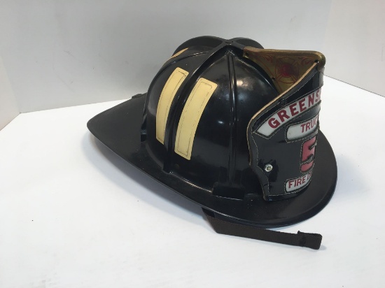 CAIRNS fire helmet/front shield(GREENSBORO FIRE DEPT Truck5)
