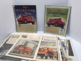 Vintage construction truck advertisement Brochures/inserts