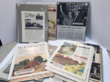 Vintage power equipment advertising brochures/inserts