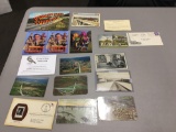 Vintage post cards: PA Turnpike, Harrisburg, more