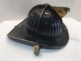 Vintage metal CAIRNS fire helmet