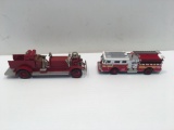 CODE 3 die cast fire truck(FDNY),ASHTON die cast fire truck(CINCINNATI FD)