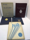 Firefighter local yearbooks,BLUE &GRAY yearbooks