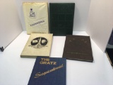 Vintage SUSQUEHANNOCK yearbooks and MILLERSBURG PA history book