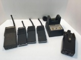 Vintage MOTOROLA HANDIE-TALKIE radios,charger and holster