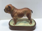 Ceramic MACK bulldog statue