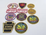 Emergency services shoulder patches