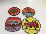 Fire company shoulder patches