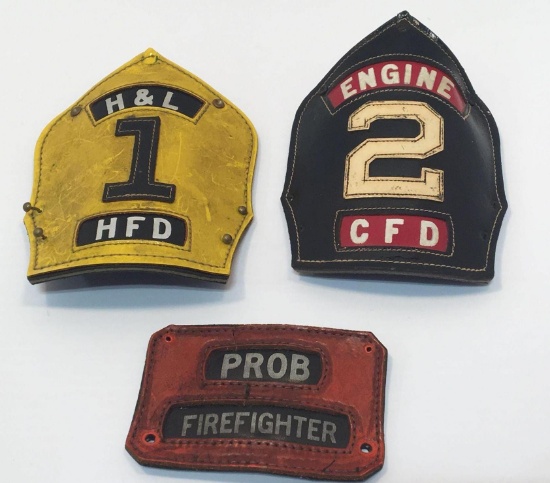 3 fire helmet front shields