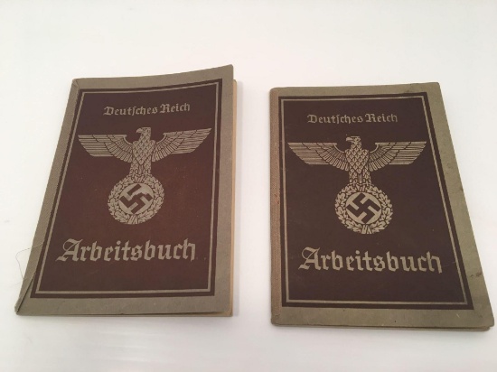 2 Antique German/Nazi passports