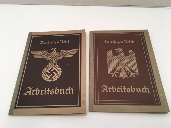 2 Antique German/Nazi passports