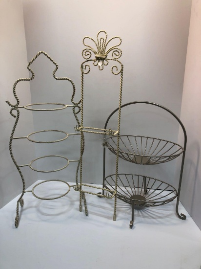 Wrought iron plant stand,centerpiece stand,wall hanging stand