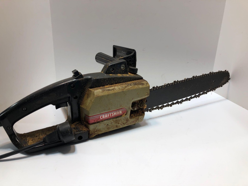 Lot Craftsman 14 Electric Chainsaw Model 358 34150