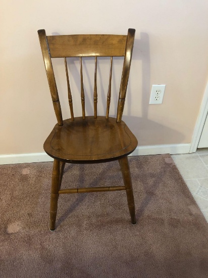Vintage wooden maple chair