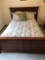 SERTA full size bed(headboard, footboard, mattress and box springs/bedding)