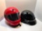 2- motorcycle helmets