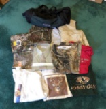 Russell athletic bag/hunting related shirts,vest(size XXL)