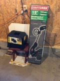 CRAFTSMAN 15 inch electric trimmer(NIB),storestool,wooden stool