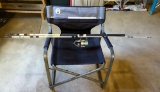 Folding chair,MASTER 4200 fishing rod/RYOBI reel