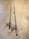 DIAWA fishing reel/FENWICK rod,SHAKESPEARE MICRO SPIN rod/reel