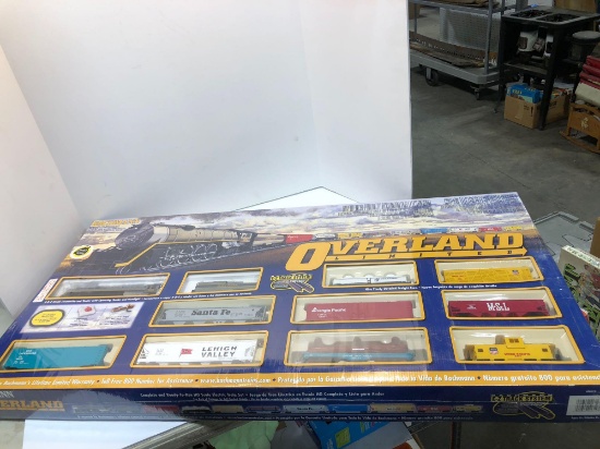 BACHMANN Overland HO scale electric train set(NIB still sealed in original plastic;item #00614)