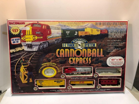 BACHMANN Cannonball Express HO scale electric train set(item #00625)