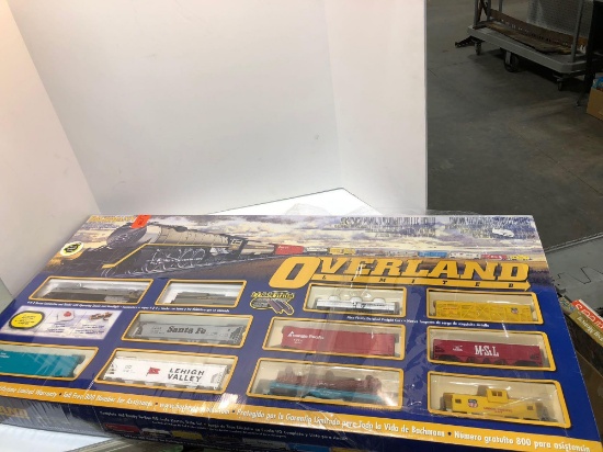 BACHMANN Overland HO scale electric train set(NIB still sealed in original plastic;item #00614)