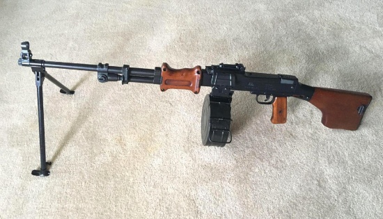 Firearms/ammunition:DSA RPDS semi auto rifle. Wooden buttstock & handguard with Bi-Pod. (7.62 X 39mm