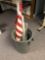 US Flag, RUBBERMAID trash can,more