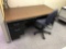 Office desk/rolling chair