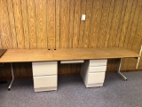 Commercial work station/desk(matches lots 11,12)
