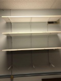 Wall shelves(bring phillips screwdriver for removal)