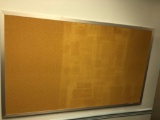 Framed corkboard