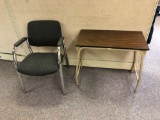 Office Reception chair and table
