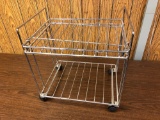 Rolling wire rack/stand