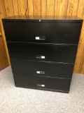 Lateral 4 drawer file cabinet