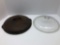 Cast iron lid (Lid for lot 295),glass lid